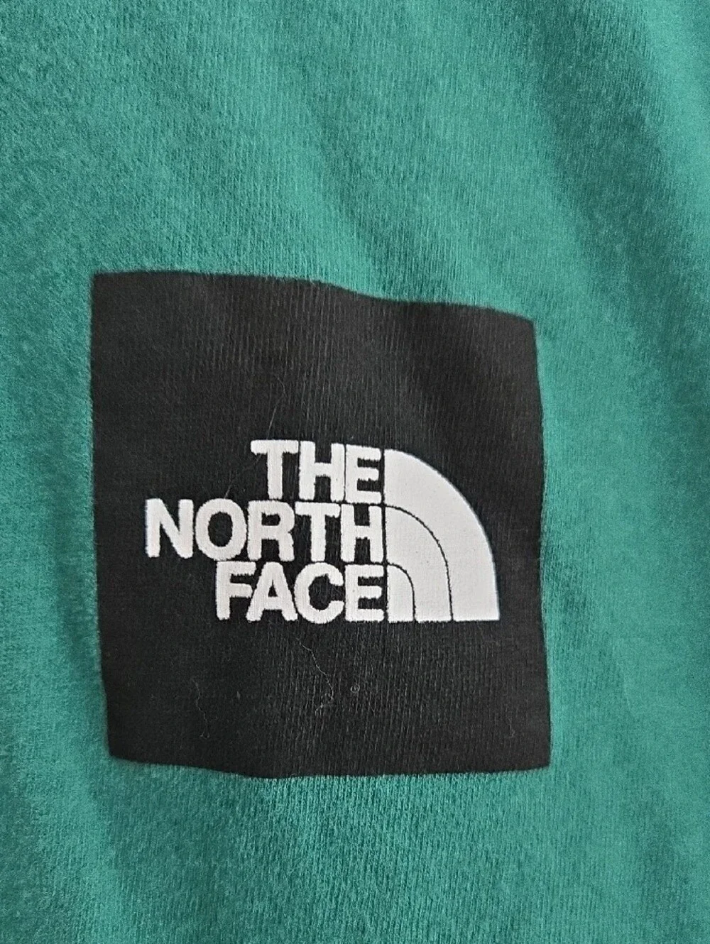 The North Face Long-Sleeve Crew Tee in Teal